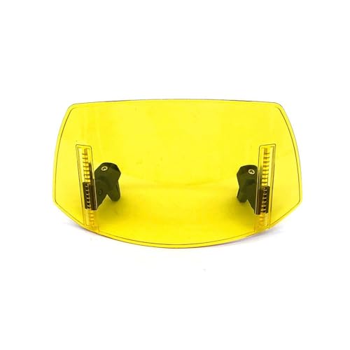 Windshield Deflector Motorcycle Accessories Windshield Extension Spoiler Windscreen Air Deflector Fit for NX400 NX500 2023 2024+ Windscreen Deflector - color: Yellow