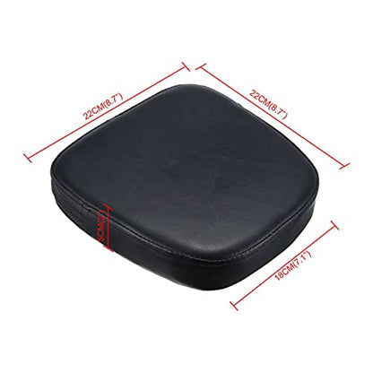 Universal Motorcycle Passenger Sissy Bar Backrest Cusion Pad for Harley Chopper Sportster Dyna Softail Chopper Bobber (#04) - color: #04