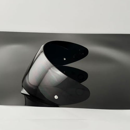 HJ-34P Helmet Visor Replacement for HJC C10.Motorcycle Helmet Shield UV Protection Compatible with HJC C10 (Deep Black) - color: Deep Black