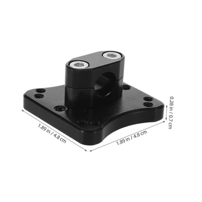 Operitacx Motorcycle GPS Bracket Aluminum Alloy Phone Navigation Holder with Weather Resistant Design and Universal Compatibility for Secure Handlebar Mounting