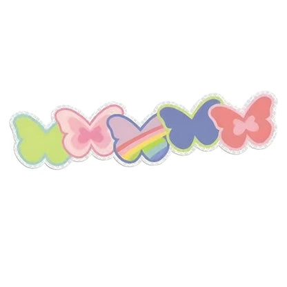 Car Reflective Stickers, Cute Butterfly High Intensity Reflective Safety Decal, Waterproof & Scratch-Covering Decor Sticker, Universal for Most Cars, Motorcycles, Helmets & Bikes - size: Butterfly