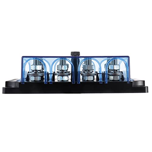 BOJACK 4-Way AMG Mega Fuse Holder (Pack of 1 ANM-B4) - size: 4-Way