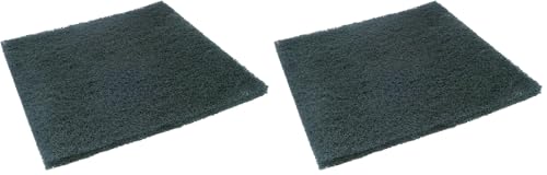 Lisle 22" Square Oil Splatter Pad, Black (Pack of 2) - size: 22L x 22W inches (Pack of 2)