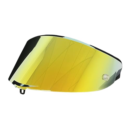 BSTOP Pista GPR Helmet Visor For AGV Pista GPRR, Pista GPR, CORSA-R Helmet Face Shield Visor Windshield Uv-protected(Revo Gold-day use only) - color: Revo Gold-day Use Only