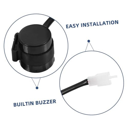 ABOOFAN 2pcs Digital Turn Signal Flasher Relay Buzzer for Motorcycles Led Flashing Turn Signal Indicator Lights for Scooters