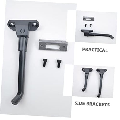 Abaodam 1 Set Convenient Detachable Kickstand for Scooters Strong and Durable Parking Support Easily Installs with Bottom Bracket Mount Suitable for Various Environments Compatible with