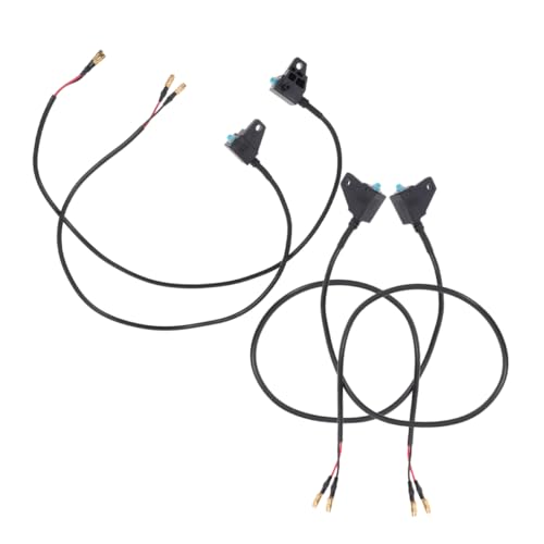 4pcs Motorcycle Handlebar Light Control for ATV Dirt Bike Electric Scooter Weather-Resistant Motorcycle Accessories