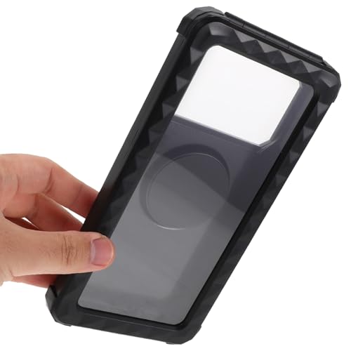 Zerodeko Motorcycle Navigation Phone Holder Handlebar Mount Vibration-Proof Waterproof Clamp Compatible for Motorbike Outdoor Riding