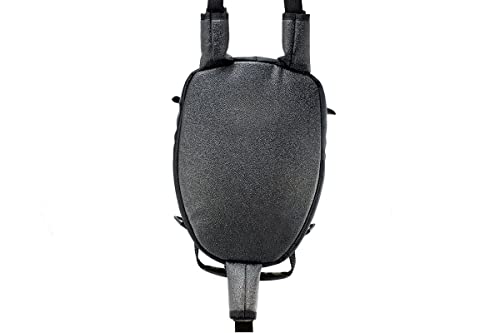 Chase Harper USA 450 Strap Mount Tank Bag - Water-Resistant, Tear-Resistant, Industrial Grade Ballistic Nylon with Anti-Scratch Rubberized Polymer Bottom, Adjustable Strap Mounting - style: 450 Tank Bag - Strap Mount