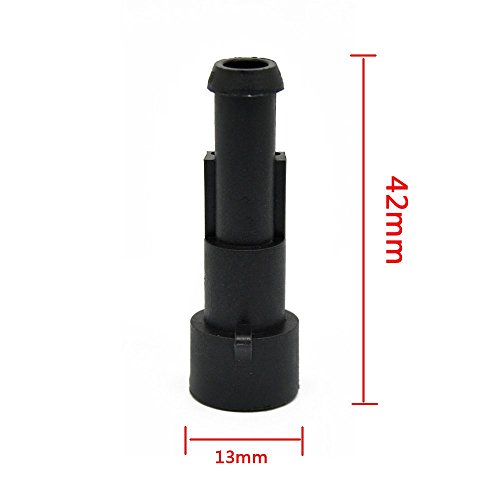 MUYI 10 Kit 1 Pin Way Waterproof Electrical Connector 1.5mm Series Terminals Water Resistend - style: 1pin connector(10 sets)