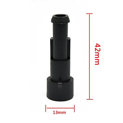 MUYI 10 Kit 1 Pin Way Waterproof Electrical Connector 1.5mm Series Terminals Water Resistend - style: 1pin connector(10 sets)