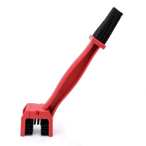 Red Motorcycle and Bicycle Chain Brushes Bicycle Cleaning Chain Brushes