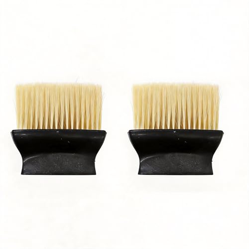 2PCS Car Detailing Brush Set, Car Interior Brush, Automotive Interior Dusting Brush, Car Interior Cleaning Brush, Car Cleaning Brushes Duster, Dusting Tool for Automotive - color: Yellow, style: Style2