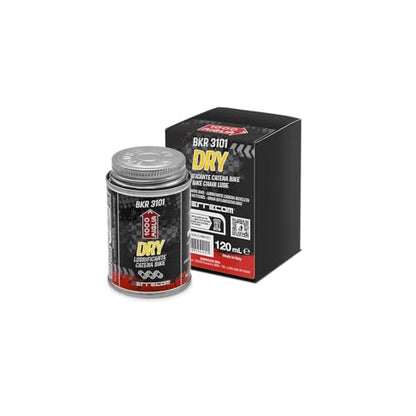 Errecom 1000 Miglia BKR 3101-4 fl oz (120 mL) Can, Dry Lube Bike Chain, for Dry and Dusty Weather Conditions, Brush Included - color: DRY - 4 fl oz (120 mL) Can
