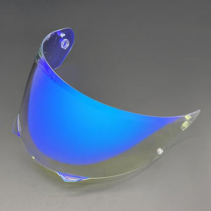 HJ-33 Helmet Visor For i90.Replacement Motorcycle Helmet Shield Compatible with HJC i90 (Revo Clear Blue) - color: Revo Clear Blue