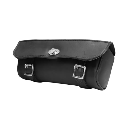 Daniel Smart Two Strap Tool Bag - Waterproof and Durable Premium Synthetic Leather with Stunning Twist and Pin Buckle Lock Design - style: Ds5405-fbm