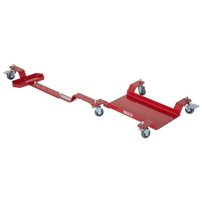 Extreme Max 5001.5111 Rear Wheel Motorcycle Dolly with Kickstand Tray