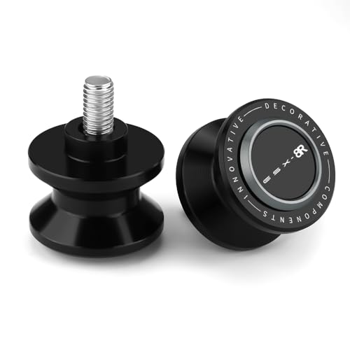 Motorcycle Swingarm Spools Slider Compatible With S.uzuki GSX-8R 2024 2025 | Swing Arm Stand Screws Bobbins GSX8R GSX 8R Accessories (gray) - color: gray