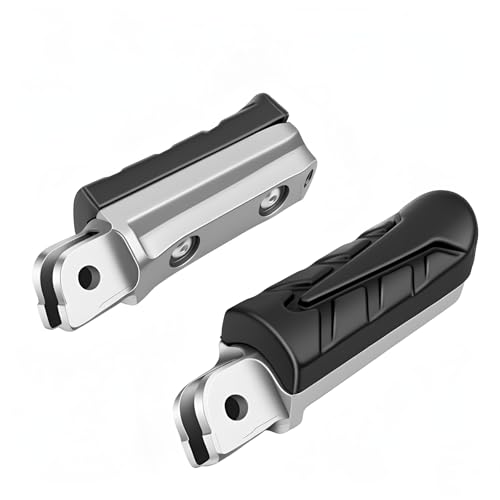 Motorcycle black Foot Peg Front Footrest for Honda CB 1300 CBR 1100 CB 1100 XL 1000 VTR 1000 CBR 1000 CB 1000 VFR 800 Fi-Y 00 CB 750 NTV 650 NT 650 NTV 600 CBR 600 CB 600 CBR 500 CB 400 VTR 250 XL 125 - color: Black#5