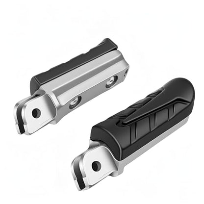 Motorcycle black Foot Peg Front Footrest for Honda CB 1300 CBR 1100 CB 1100 XL 1000 VTR 1000 CBR 1000 CB 1000 VFR 800 Fi-Y 00 CB 750 NTV 650 NT 650 NTV 600 CBR 600 CB 600 CBR 500 CB 400 VTR 250 XL 125 - color: Black#5