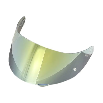 902 Helmet Visor Replacement,Motorcycle Helmet Face Shield for ILM 902,902L,902BT (Revo Clear Gold-Day&Night Use) - color: Revo Clear Gold-day&night Use