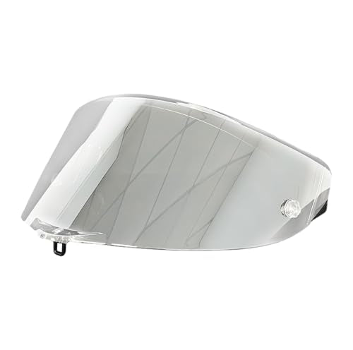 BSTOP Pista GPR Helmet Visor Shield For AGV Pista GPRR, Pista GPR, CORSA-R Helmet Face Shield Visor Windshield Uv-protected(Revo Clear Silver-day and night) - color: Revo Clear Silver-day and Night
