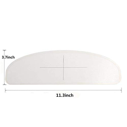 Universal Helmet Shield Anti Fog Film,Clear Visor Lens Insert Fog Resistant 3.7" x 10.7" - size: UNIVERSAL