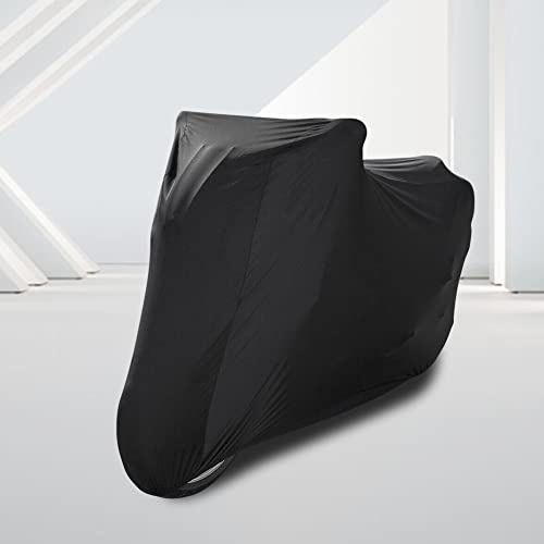 WinPower Indoor Motorcycle Cover Stretch Elastic Dustproof Covers for Motorbikes, 96inches - size: XL(96 x 41 x 49 inches)