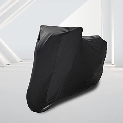 WinPower Indoor Motorcycle Cover Stretch Elastic Dustproof Covers for Motorbikes, 96inches - size: XL(96 x 41 x 49 inches)