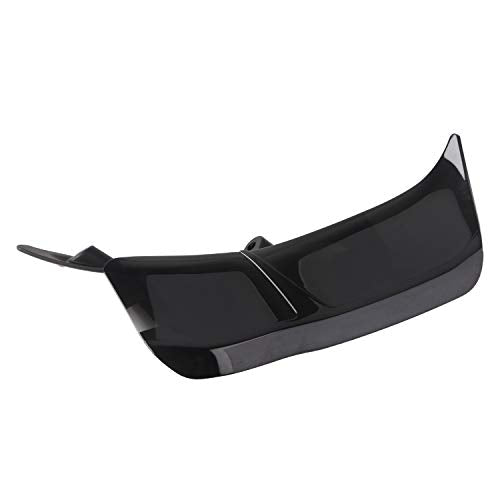 ABS Black Side Wing Adjustable Windshield Air Deflector for Harley Road Glide FLTRX 2015-2023 - color: Black