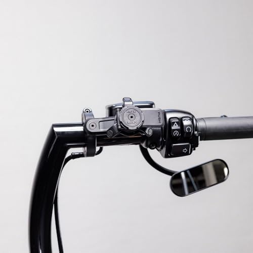 Quad Lock Motorcycle Handlebar Phone Mount PRO - Large with Vibration Dampener and MAG Phone Case for iPhone 17 Air - size: iPhone 17 Air