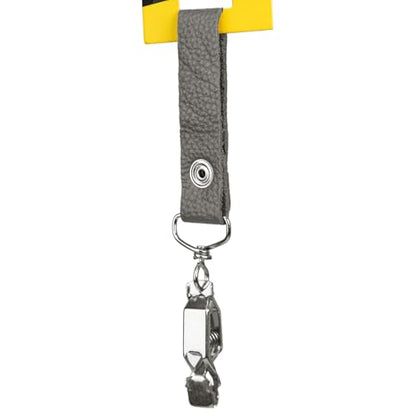 OPENMOON Glove Leather Clips (Grey) - color: Grey