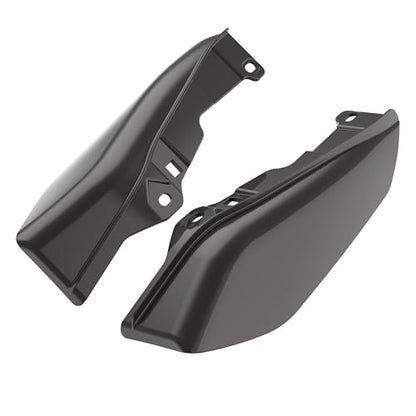 Mid Frame Air Deflectors Heat Shield Fit for Harley Touring 2009-2026 Black Jack Metallic - color: Black Jack Metallic