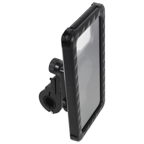 Zerodeko Motorcycle Navigation Phone Holder Handlebar Mount Vibration-Proof Waterproof Clamp Compatible for Motorbike Outdoor Riding
