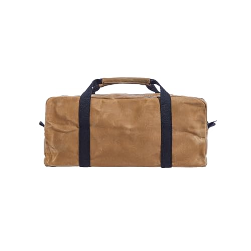 Readywares 12" Utility Bag | Small Heavy Duty Canvas Tool Bag for Men, Durable Waxed Canvas Utility Bag and Tool Pouch, Built Tough for Tradesmen, Mechanics, and Everyday Work