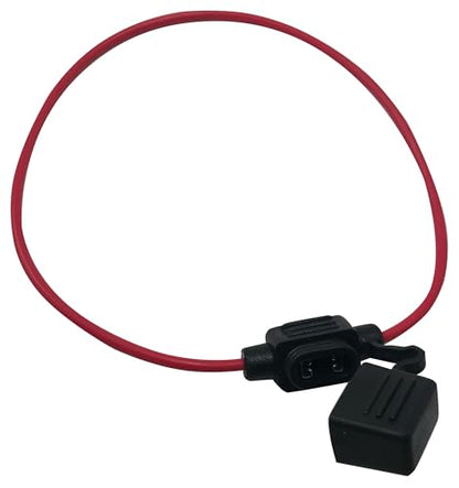 18 AWG Micro2 Inline Blade Fuse Holder - Waterproof - 30 Amp - 1 Pack