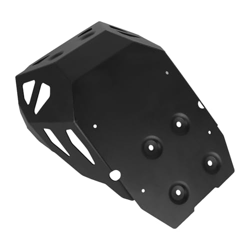 Motorcycle Engine Skid Plate Replacement for Yamaha Tenere 700 T7 Rally 2021-2025 Engine Chassis Guard Cover Bash Pan Frame Protector (Black) - color: black