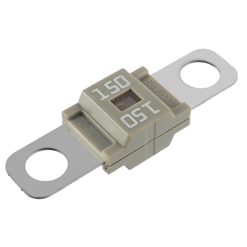 BOJACK 150 Amp AMI/Midi Fuse Holders and High Current Bolt-on Midi Fuses 150A for Cars Trucks Vehicles (Pack of 2 - style: 150 A