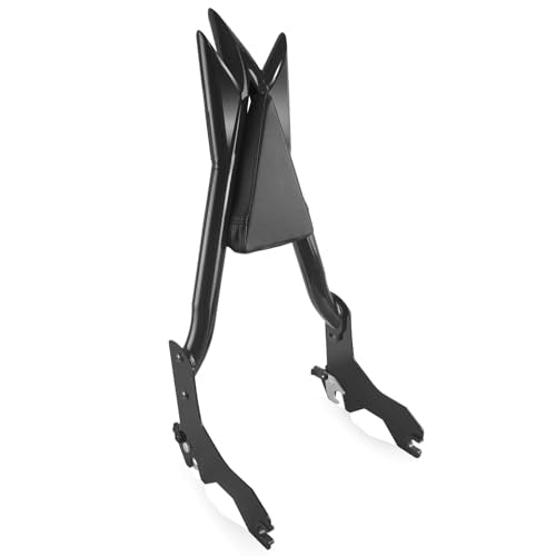 Custom 26”Tall Adjustable Sissy Bar Docking for Harley Davidson 2018-Later Low Rider Models Lowrider ST FXLR FXRST FXLRS FXLRST Sport Glide FLSB Dyna Gloss Black (26”) - size: 26”-B