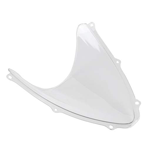 Motorcycle Windscreen PC Wind Deflector Fit for GSXR 600/750 K6 2006 to 2007 Replacement Parts(Transparent)
