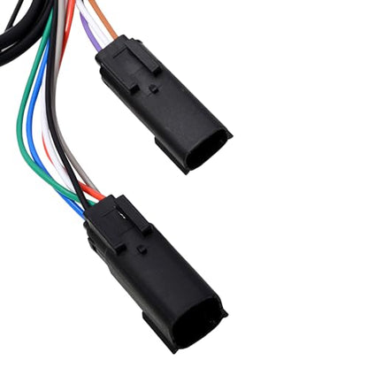 Rear Trunk Tour Luggage Pack Wiring Harness Kit for Harley Touring Electra Glide Road King Street Glide Road Glide Models 2014-2025 - color: Black 17-Functions Trunk Harnesses