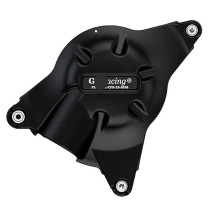 Engine Cover Crank Case Application：Motorcycle Engine Protection Cover For YZF R6 2006-2024 Protector Set - color: Carbon-Look