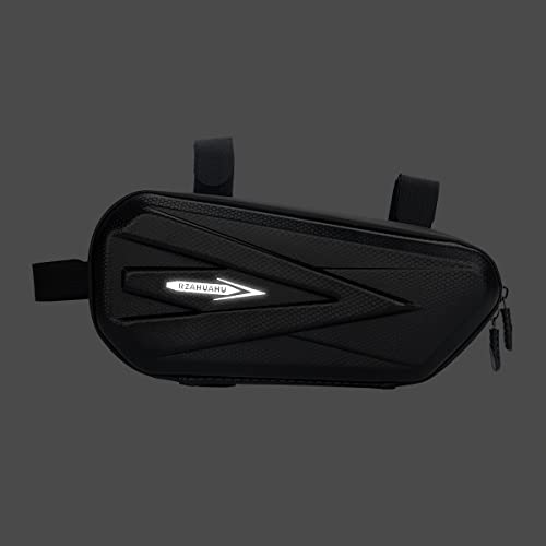 Motorcycle Tail Bag Saddle Bag Bike Waterproof Frame Bag EVA Hard Shell Side Hanging Bag Seat Tube Accessories Storage Packge 2Pcs