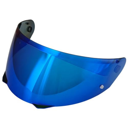 HJ-33 Helmet shield Replacement,Motorcycle Helmet Visor Compatible with HJC i90,i91 (Deep Blue) - color: Deep Blue