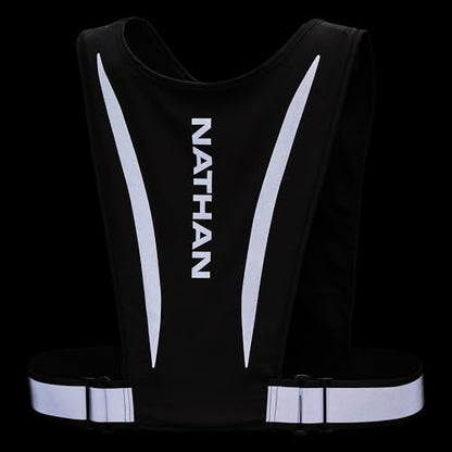 Nathans NS60300-00001-OSFM Hypernight Reflective Stash Vest Black