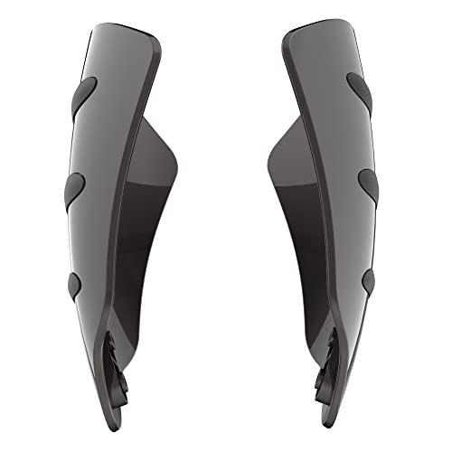 US Stock Advanblack Color Matched Hand Guard For Harley Touring & Softails - color: Black Jack Metallic