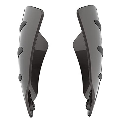 US Stock Advanblack Color Matched Hand Guard For Harley Touring & Softails - color: Black Jack Metallic