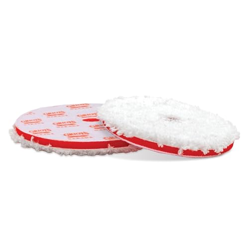 Griot's Garage BOSS 5.5” Microfiber Pads for Car Polishing and Detailing, Buffing Pads for Moderate and Severe Scratch Removal, Set of 2 - size: 5.5 Inch Pads (Set of 2)