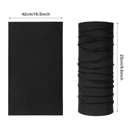 Geyoga 6 Pieces Summer UV Protection Cooling Neck Gaiter Face Clothing Neck Gaiter Mask Scarf Sunscreen Breathable Bandana - color: Khaki