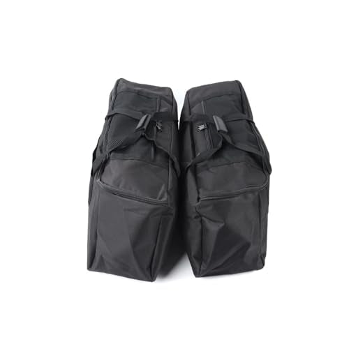 Black Inner Linings Travel Luggage Bag For Indian Roadmaster Chieftain Springfield Challenger Pursuit Limited Darkhorse Motorcycle Organizer inner Bags Full Zippered Closure Accessories